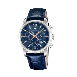 Jaguar ure Jaguar Acamar Chrono J968/2 | Herreure Med Rem | Herreure I Stål
