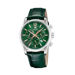 Jaguar ure Jaguar Acamar Chrono J968/3 | Herreure Med Rem | Herreure I Stål