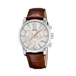 Jaguar ure Jaguar Acamar Chrono J968/1 | Herreure Med Rem | Herreure I Stål