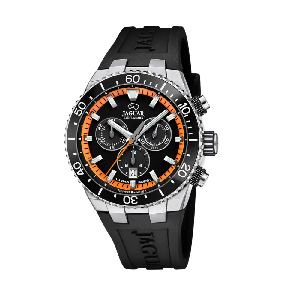 Jaguar ure Jaguar Executive Ceramic J1021/4 | Herreure Med Rem | Herreure I Stål