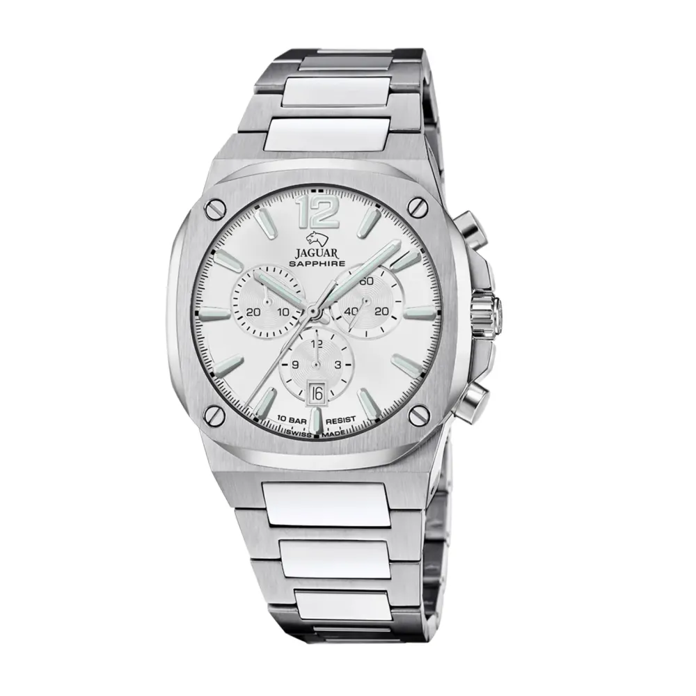 Jaguar ure Jaguar Executive Chronograph J1025/4 | Herreure Med Lænke | Herreure I Stål