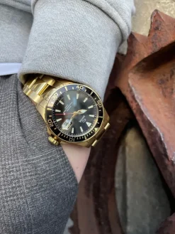 Jaguar ure Jaguar Executive Diver J877/3 | Herreure I Gulddouble | Herreure Med Lænke