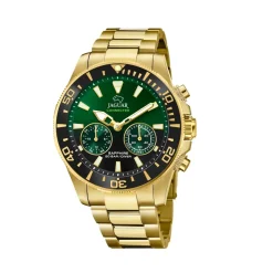 Jaguar ure Jaguar Hybrid Diver J899/5 | Herreure I Gulddouble | Herreure Med Lænke