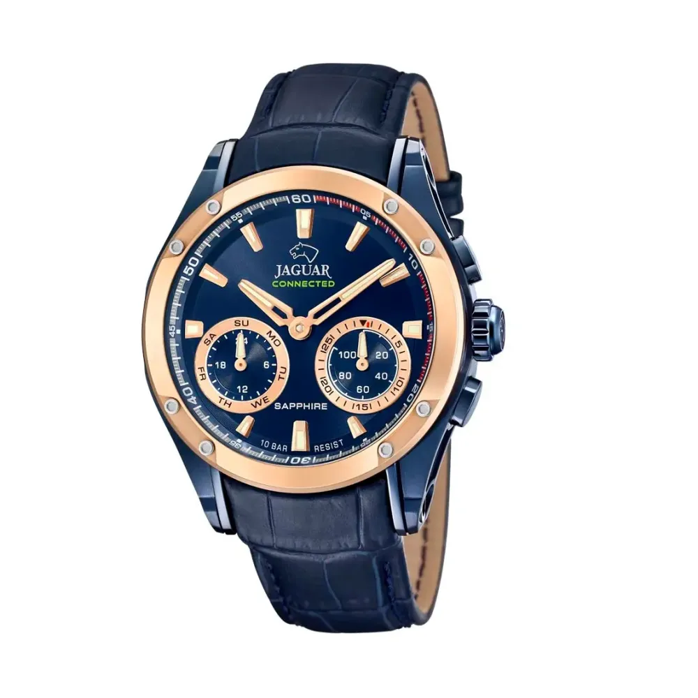 Jaguar ure Jaguar Hybrid Special Edition J960/1 | Herreure Med Rem | Herreure I Gulddouble