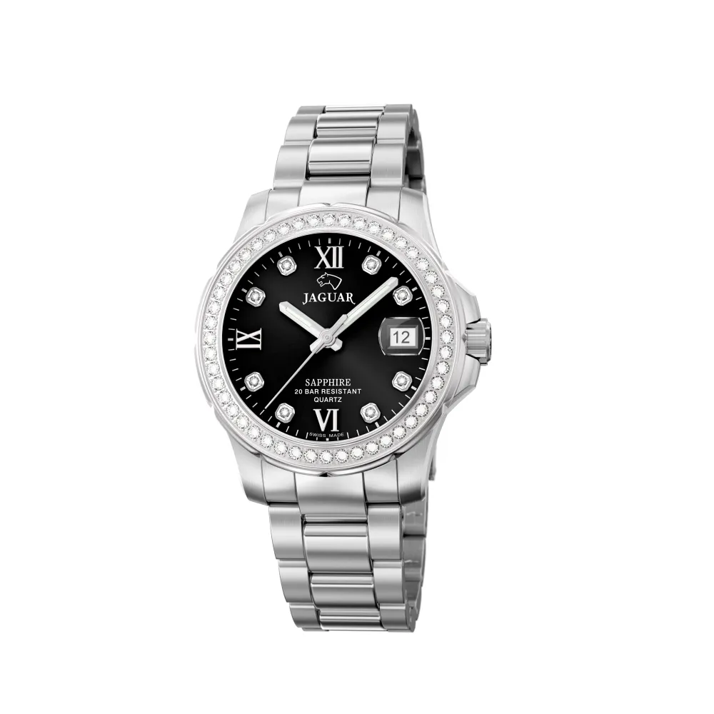 Jaguar ure Jaguar Lady Diver J892/4 | Dame Dameure Med Lænke | Dameure I Stål
