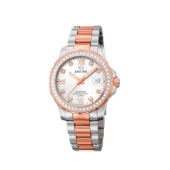 Jaguar ure Jaguar Lady Diver J894/1 | Dame Dameure Med Lænke | Dameure I Bicolor