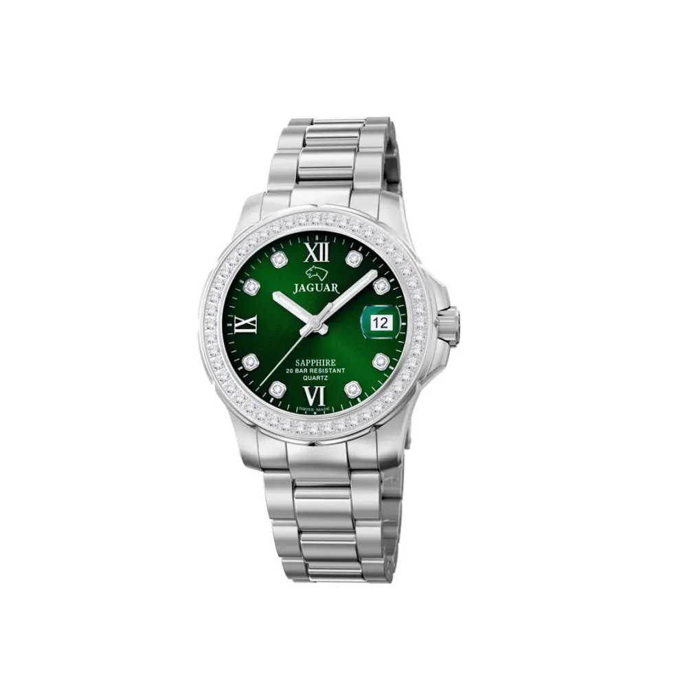 Jaguar ure Jaguar Lady Diver J892/5 | Dame Dameure Med Lænke | Dameure I Stål