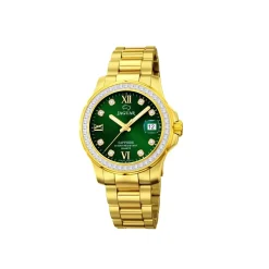 Jaguar ure Jaguar Lady Diver J895/2 | Dame Dameure Med Lænke | Dameure I Gulddouble