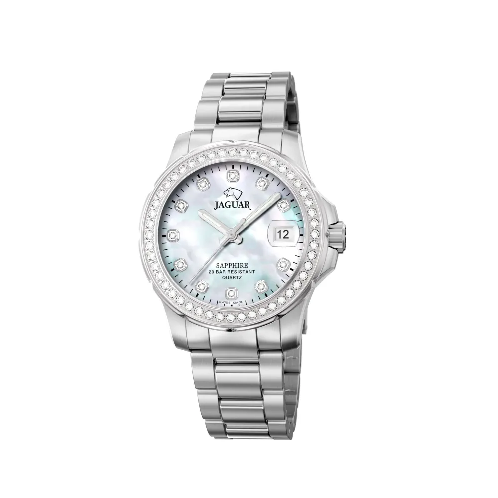 Jaguar ure Jaguar Lady Diver J892/1 | Dame Dameure Med Lænke | Dameure I Stål