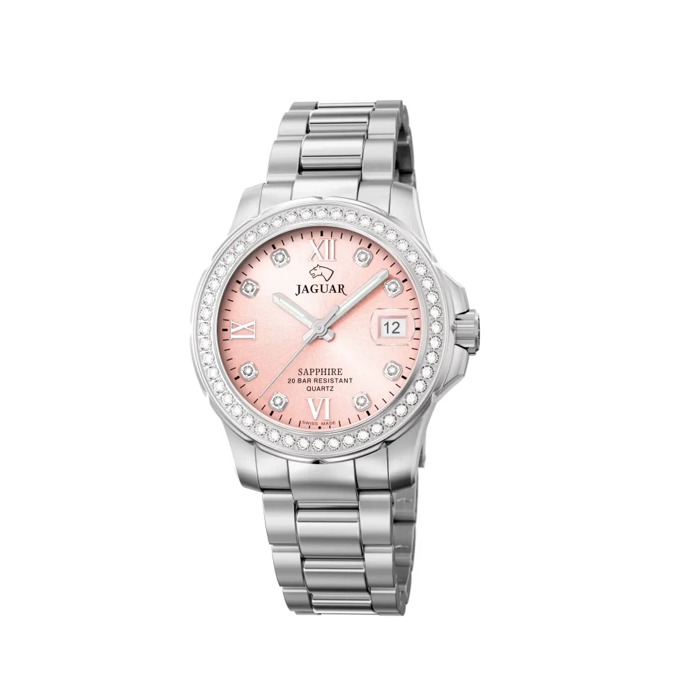 Jaguar ure Jaguar Lady Diver J892/2 | Dame Dameure Med Lænke | Dameure I Stål
