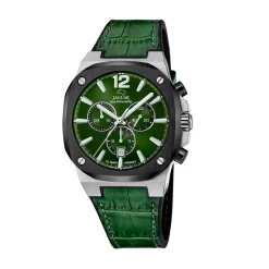 Jaguar ure Jaguar Rondcarre Chrono J1026/3 | Herreure Med Rem | Herreure I Stål