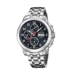 Jaguar ure Jaguar Valjoux Automatic J978/3 | Herreure Med Lænke | Herreure I Stål