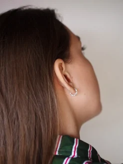 Jane Kønig smykker Jane Kønig Bead ørering JKBTEF18-S | Øreringe | Sølvsmykker