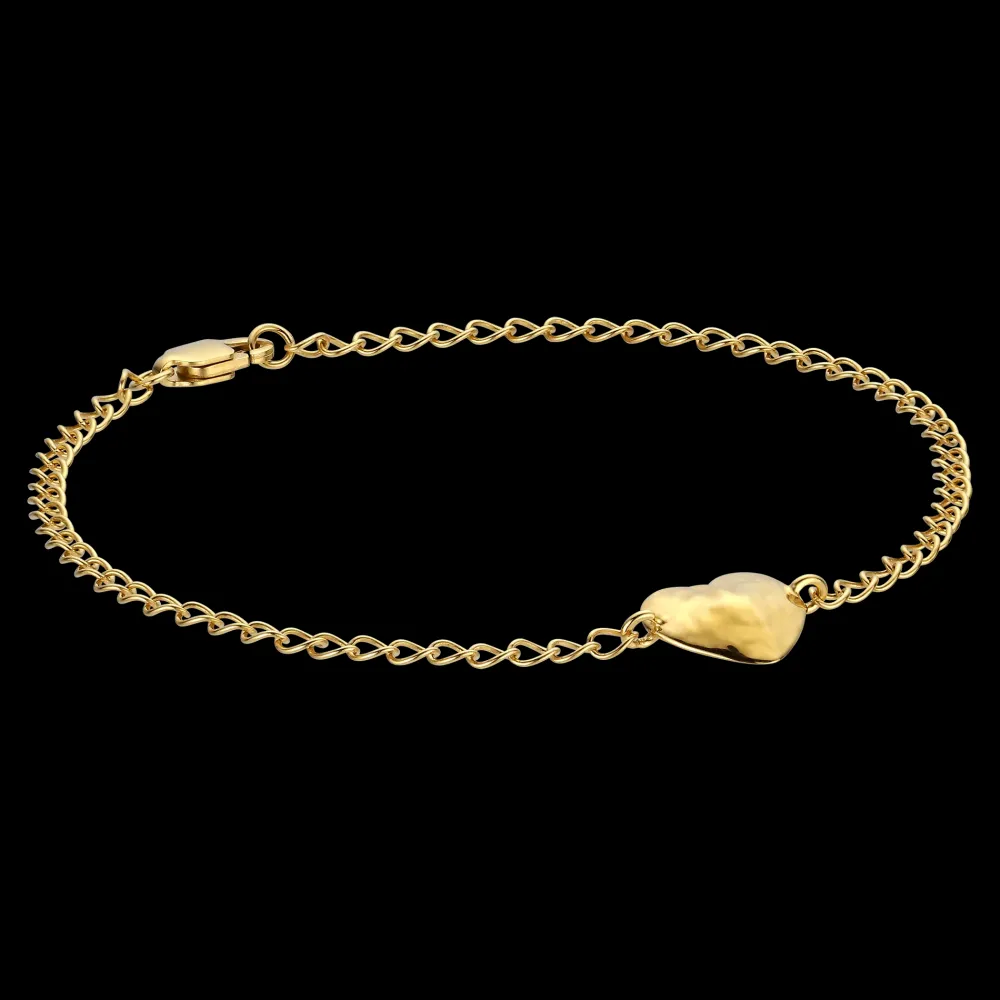 Jane Kønig smykker Jane Kønig Bruised Heart armbånd BHB-SS23-G | Armbånd | Forgyldte Sølvsmykker