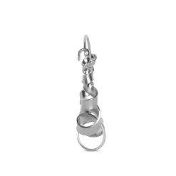 Jane Kønig smykker Jane Kønig Curly ørering JK-0321E-S | Øreringe | Sølvsmykker