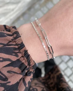 Jane Kønig smykker Jane Kønig Envision S armbånd ESCB01SS2100-S | Armbånd | Sølvsmykker