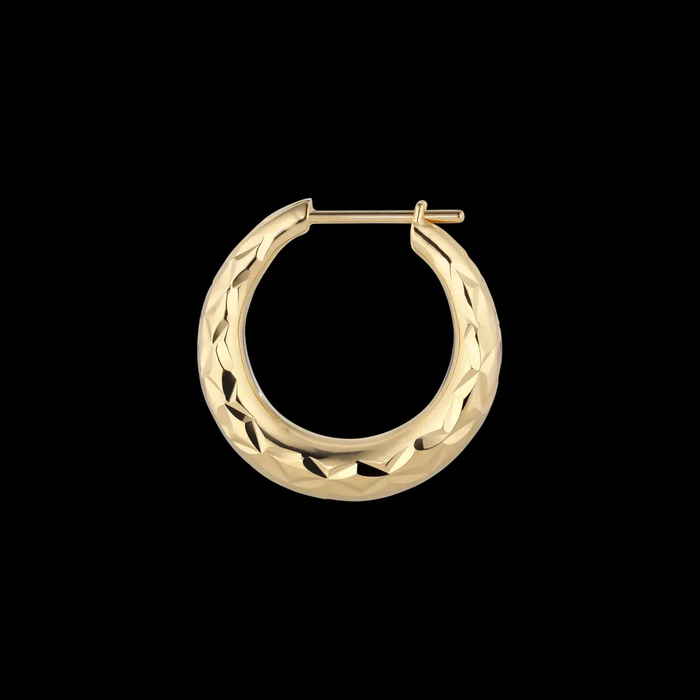 Jane Kønig smykker Jane Kønig Rhombus ørering RRE01-G-AW2000 | Øreringe | Forgyldte Sølvsmykker