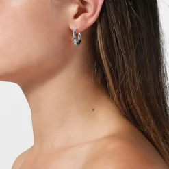 Jane Kønig smykker Jane Kønig Rhombus ørering RRE01-S-AW2000 | Øreringe | Sølvsmykker