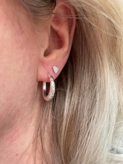 Jane Kønig smykker Jane Kønig Rhombus ørering RRE01-S-AW2000 | Øreringe | Sølvsmykker