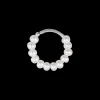 Jane Kønig smykker Jane Kønig Row Pearl ørering RPT01-AW2100-S | Øreringe | Sølvsmykker