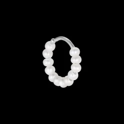 Jane Kønig smykker Jane Kønig Row Pearl ørering RPT01-AW2100-S | Øreringe | Sølvsmykker