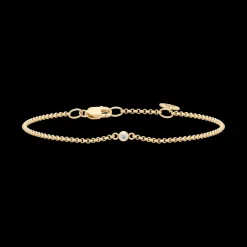 Julie Sandlau smykker Julie Sandlau Finesse armbånd BR271 GD CZ | Armbånd | Forgyldte Sølvsmykker