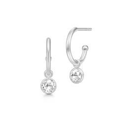 Julie Sandlau smykker Julie Sandlau Finesse øreringe HPS127 RH CZ | Øreringe | Sølvsmykker