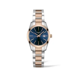 Longines Conquest Classic 29,5mm L2.286.3.92.7 | Dame Dameure I Bicolor | Dameure Med Lænke