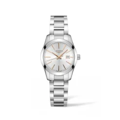 Longines Conquest Classic 29,5mm L2.286.4.72.6 | Dame Dameure I Stål | Dameure Med Lænke