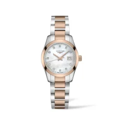 Longines Conquest Classic 29,5mm L2.286.3.87.7 | Dame Dameure Med Lænke | Dameure I Bicolor