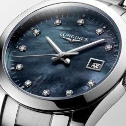 Longines Conquest Classic 29,5mm L2.286.4.88.6 | Dame Dameure Med Lænke | Dameure I Stål