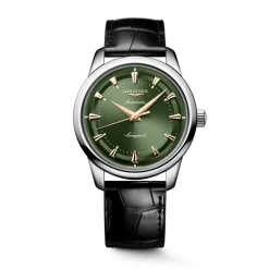 Longines Conquest Heritage 40mm L1.650.4.02.2 | Herreure Med Rem | Herreure I Stål