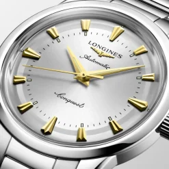 Longines Conquest Heritage 40mm L1.650.4.72.6 | Herreure Med Lænke | Herreure I Stål