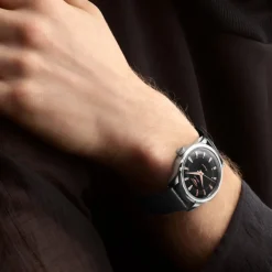 Longines Conquest Heritage 38mm L1.649.4.52.2 | Herreure Med Rem | Herreure I Stål