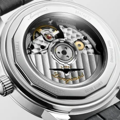 Longines Conquest Heritage 38mm L1.648.4.62.2 | Herreure Med Rem | Herreure I Stål