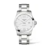 Longines Conquest 41mm L3.759.4.76.6 | Herreure I Stål | Herreure Med Lænke