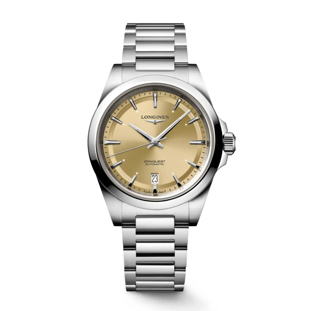 Longines Conquest 38mm L3.720.4.62.6 | Herreure Med Lænke | Herreure I Stål