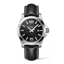 Longines Conquest 43mm L3.760.4.56.3 | Herreure I Stål