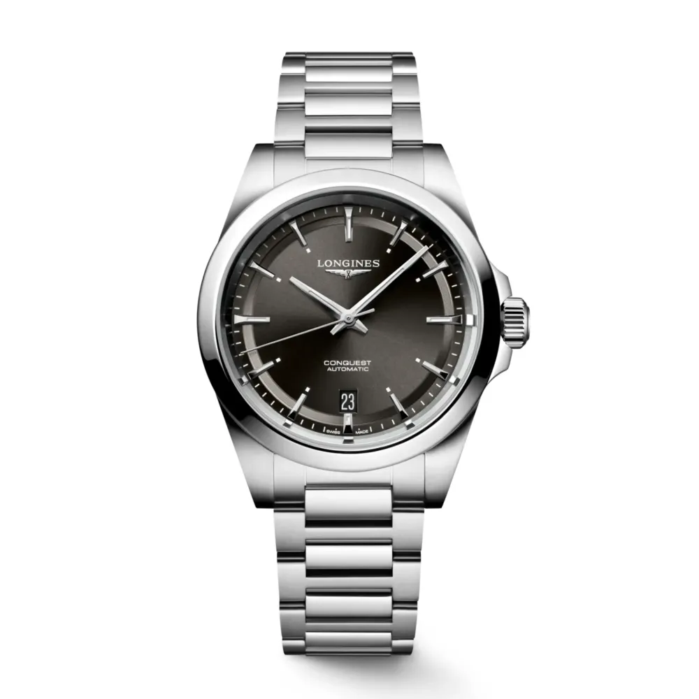 Longines Conquest 38mm L3.720.4.52.6 | Herreure Med Lænke | Herreure I Stål