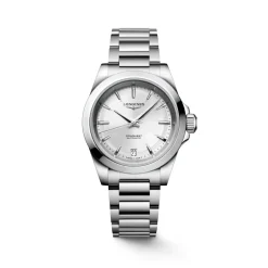 Longines Conquest 34mm L3.430.4.72.6 | Dame Dameure Med Lænke | Dameure I Stål
