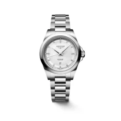 Longines Conquest 30mm L3.320.4.87.6 | Dame Dameure Med Lænke | Dameure I Stål