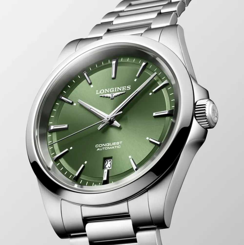 Longines Conquest 41mm L3.830.4.02.6 | Herreure Med Lænke | Herreure I Stål