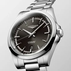 Longines Conquest 41mm L3.830.4.52.6 | Herreure Med Lænke | Herreure I Stål