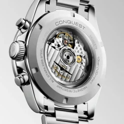 Longines Conquest 42mm L3.835.4.32.6 | Herreure Med Lænke | Herreure I Stål