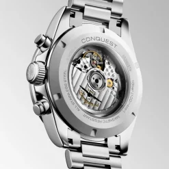 Longines Conquest 42mm L3.835.4.72.6 | Herreure Med Lænke | Herreure I Stål