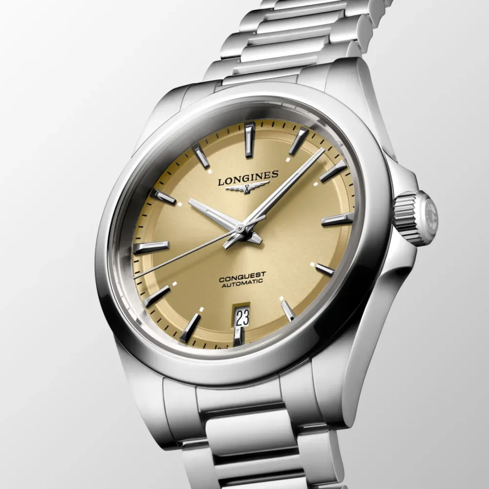 Longines Conquest 38mm L3.720.4.62.6 | Herreure Med Lænke | Herreure I Stål