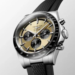 Longines Conquest 42mm L3.835.4.32.9 | Herreure Med Rem | Herreure I Stål