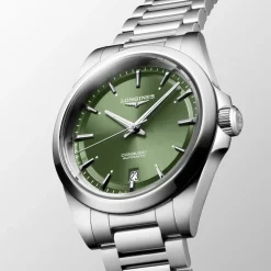 Longines Conquest 38mm L3.720.4.02.6 | Herreure I Stål | Herreure Med Lænke