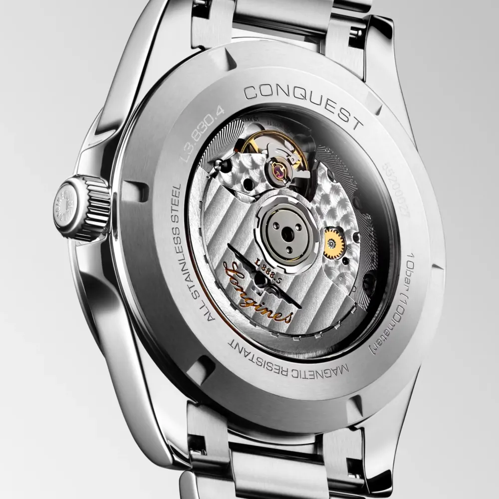 Longines Conquest 41mm L3.830.4.02.6 | Herreure Med Lænke | Herreure I Stål