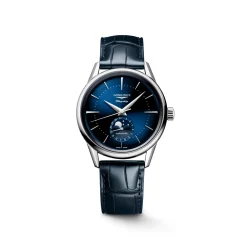 Longines Flagship Heritage 38,5mm L4.815.4.92.2 | Herreure Med Rem | Herreure I Stål